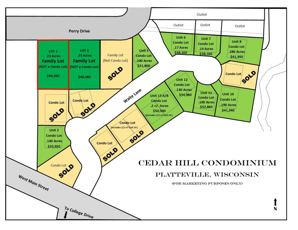 LOT 1 PERRY DRIVE, PLATTEVILLE, WI 53818, photo 1 of 3