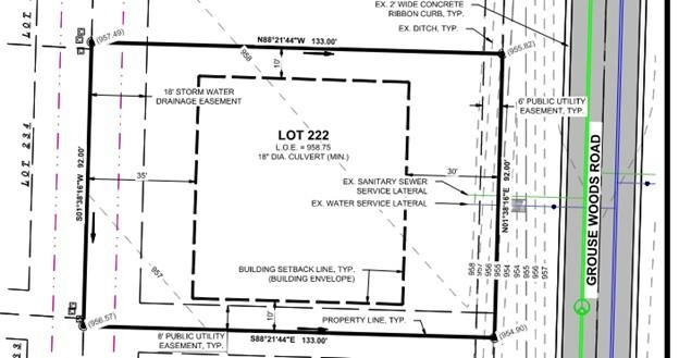 LOT 222 GROUSE WOODS ROAD, DEFOREST, WI 53532 - Image 1