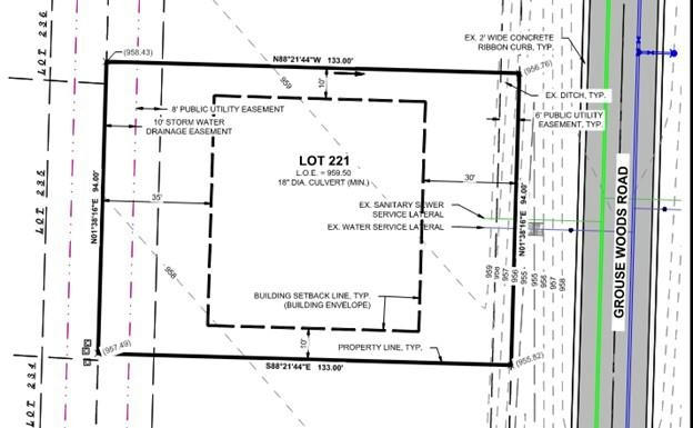 LOT 221 GROUSE WOODS ROAD, DEFOREST, WI 53532 - Image 1