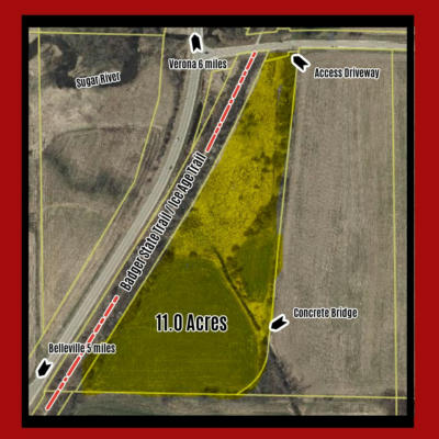 11.034 ACRES HIGHWAY 69, BELLEVILLE, WI 53508 - Image 1